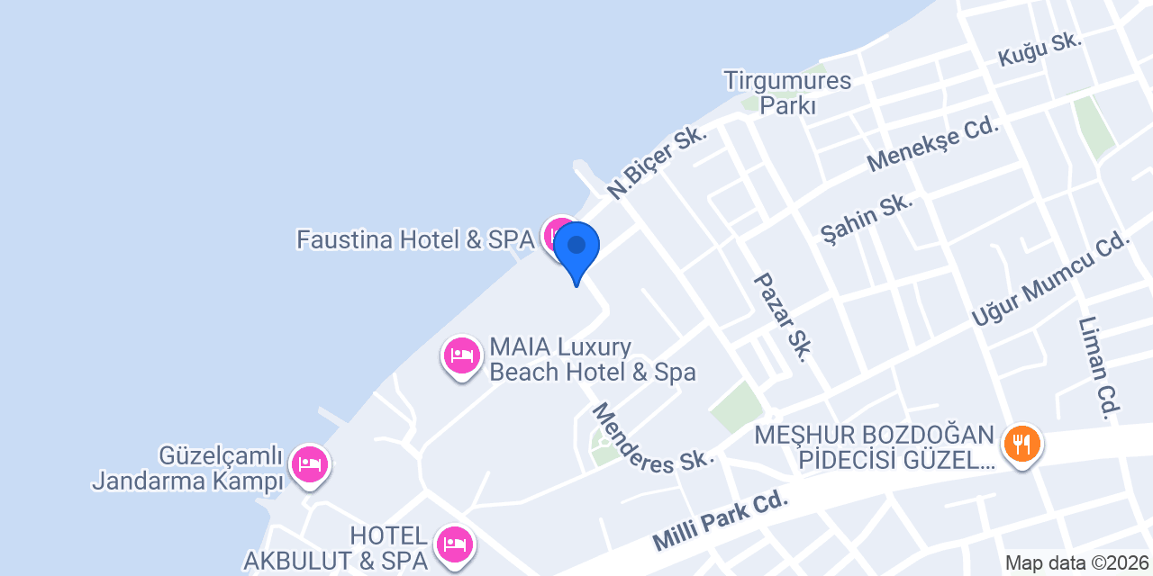 Vivelle Beach Hotel konumu
