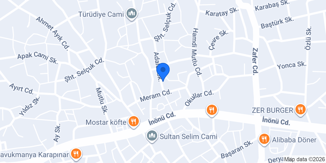 Diş Hekimi Mehmet İNCİ konumu