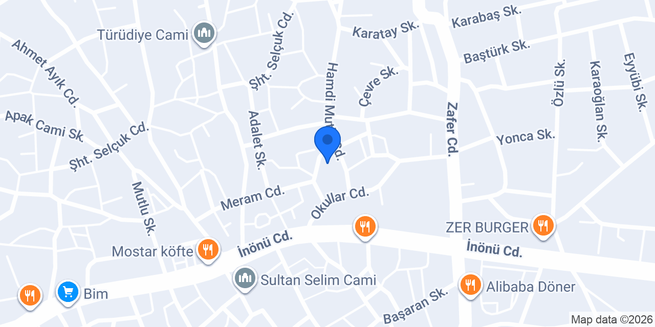 Karapınar KOMEK Kurs Merkezi konumu