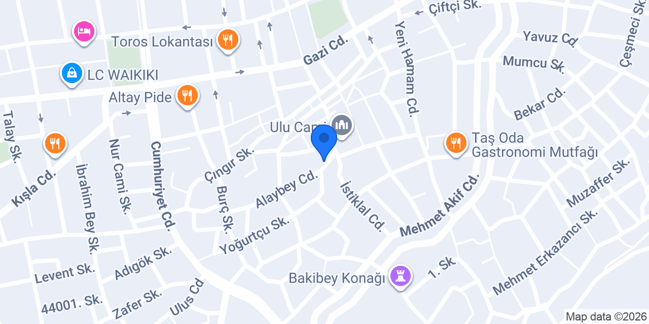 Veteriner Hekim Ömer Çevik konumu