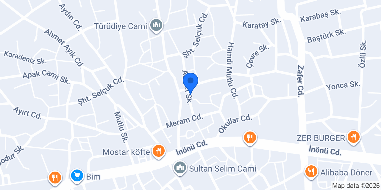 Yazar Home konumu