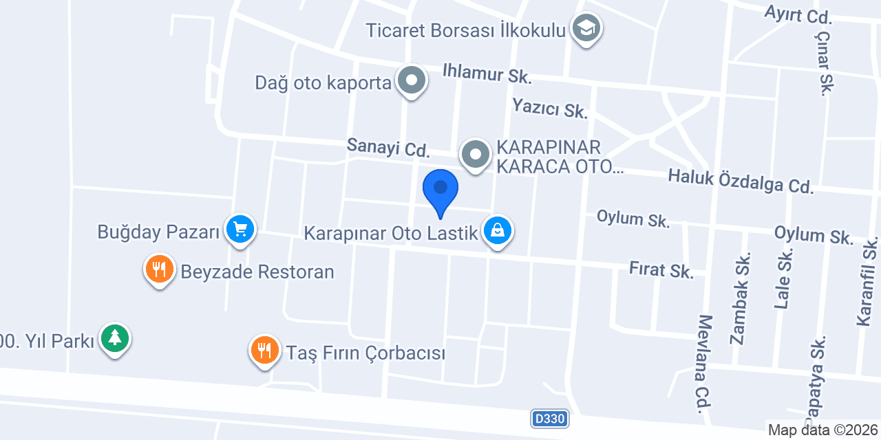 IŞIKLI TRAKTÖR OTOMOTİV konumu