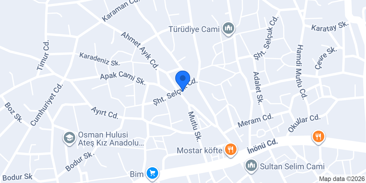 Çakmaklar Oto Lastik konumu