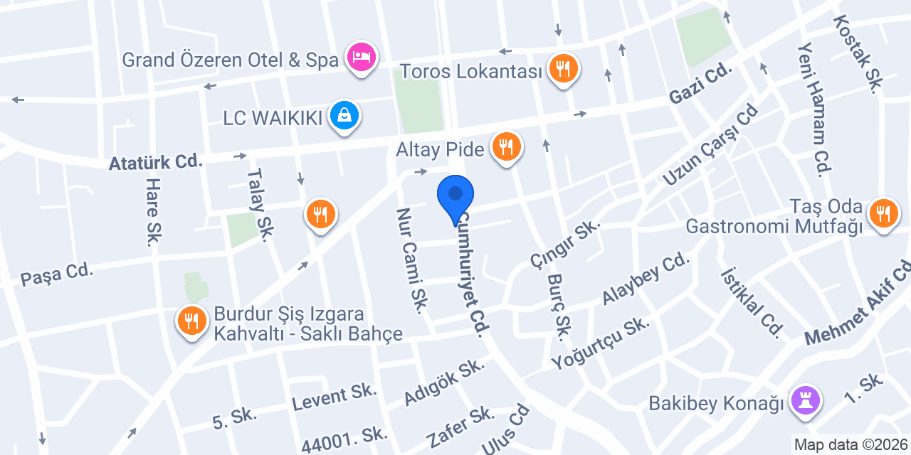 Gülgeç Elektrik konumu