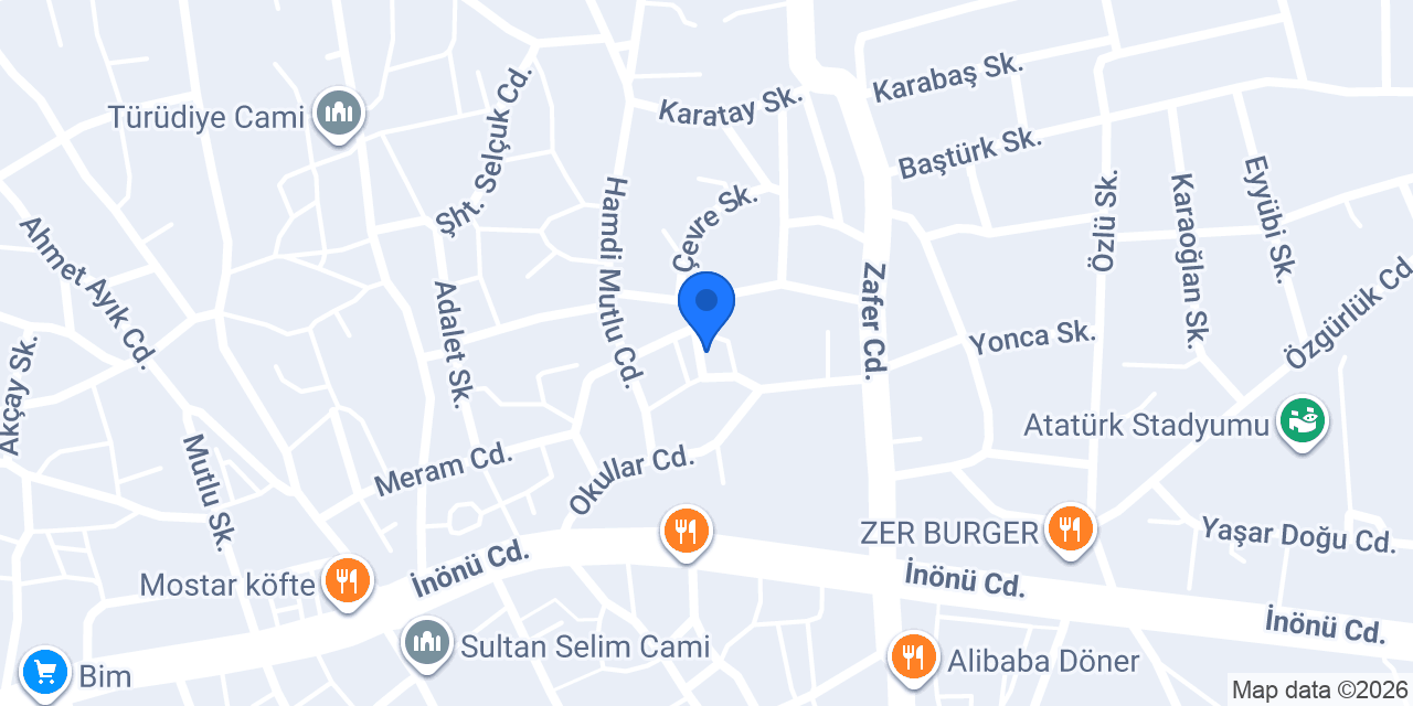 Emir oto lastik konumu