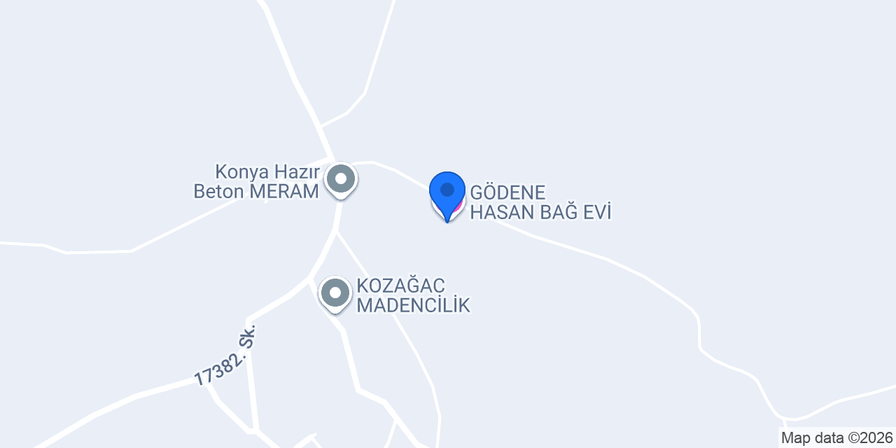 GÖDENE HASAN BAĞ EVİ konumu
