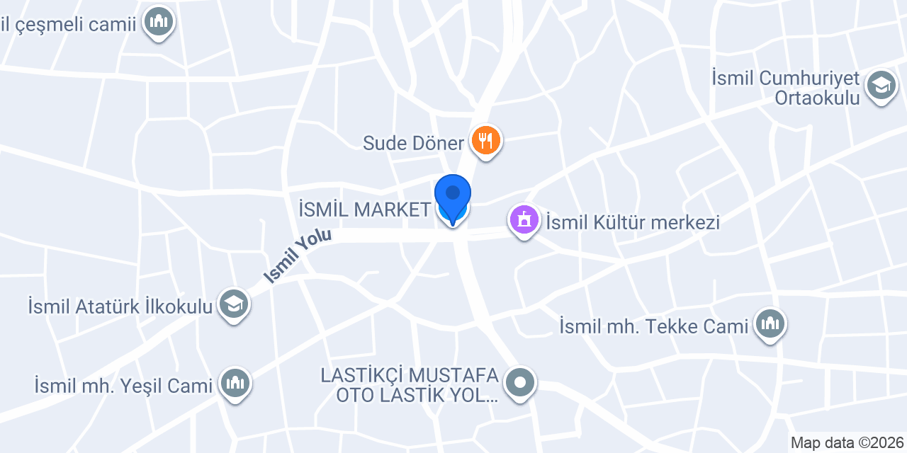 İsmil’de cafe konumu