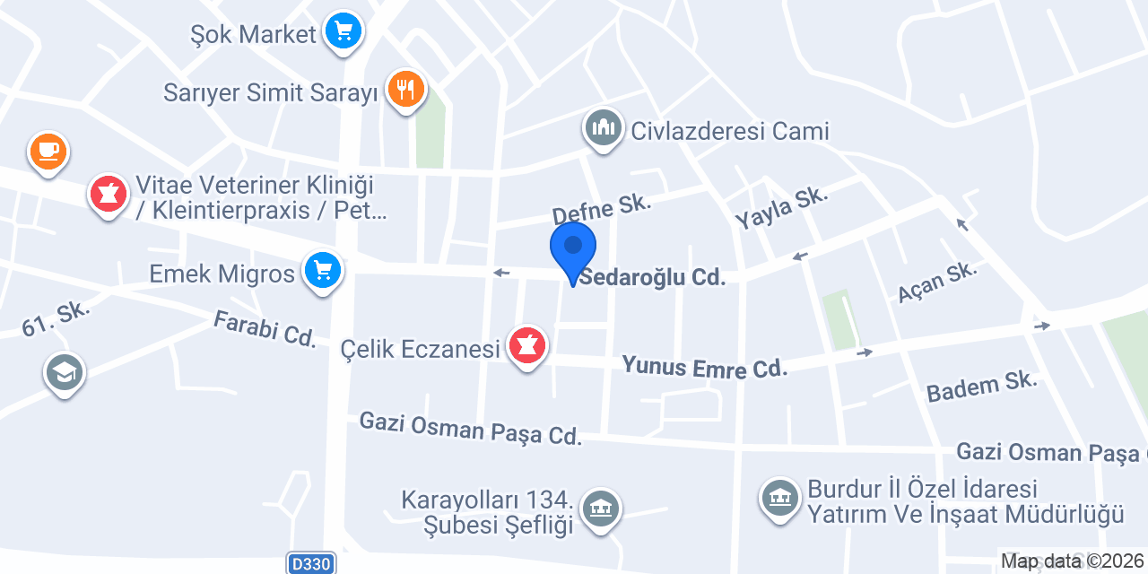 Öz Dizayn Mühendislik Doğalgaz konumu
