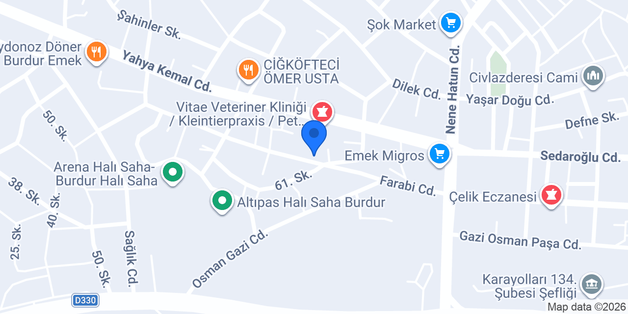 taksi burdur konumu