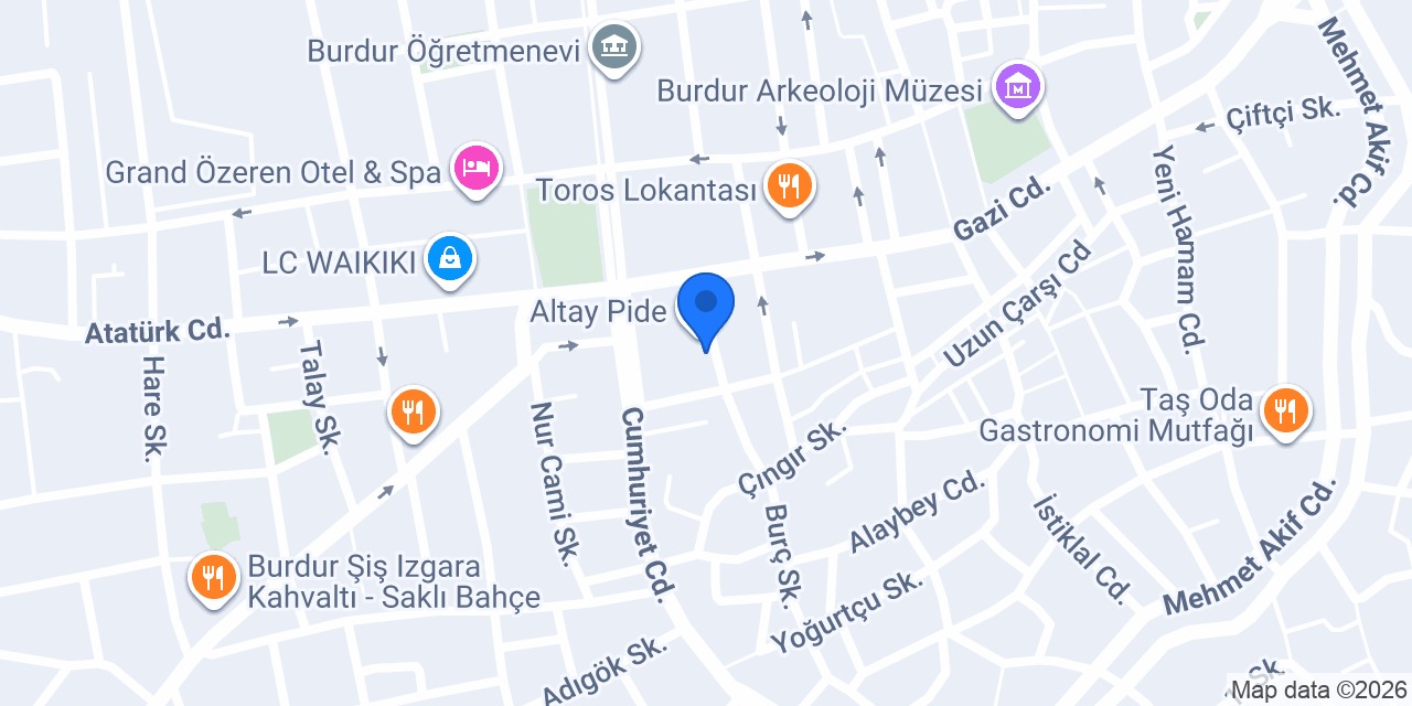 Uğur kuaför Özcan konumu