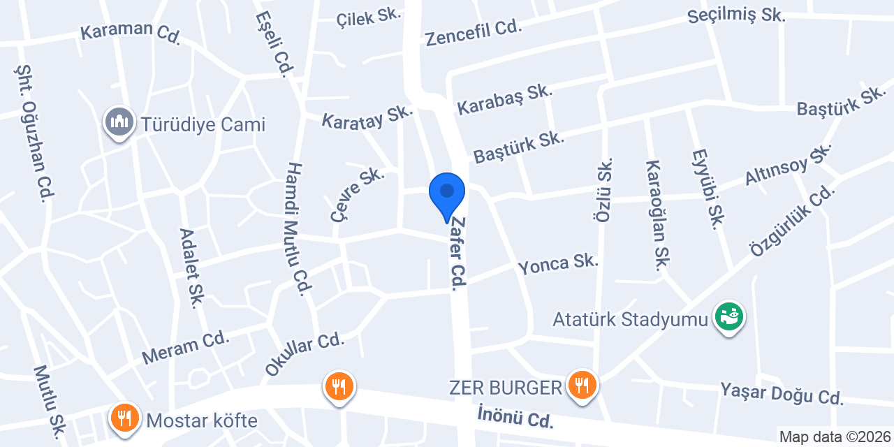 Moda Şifam konumu
