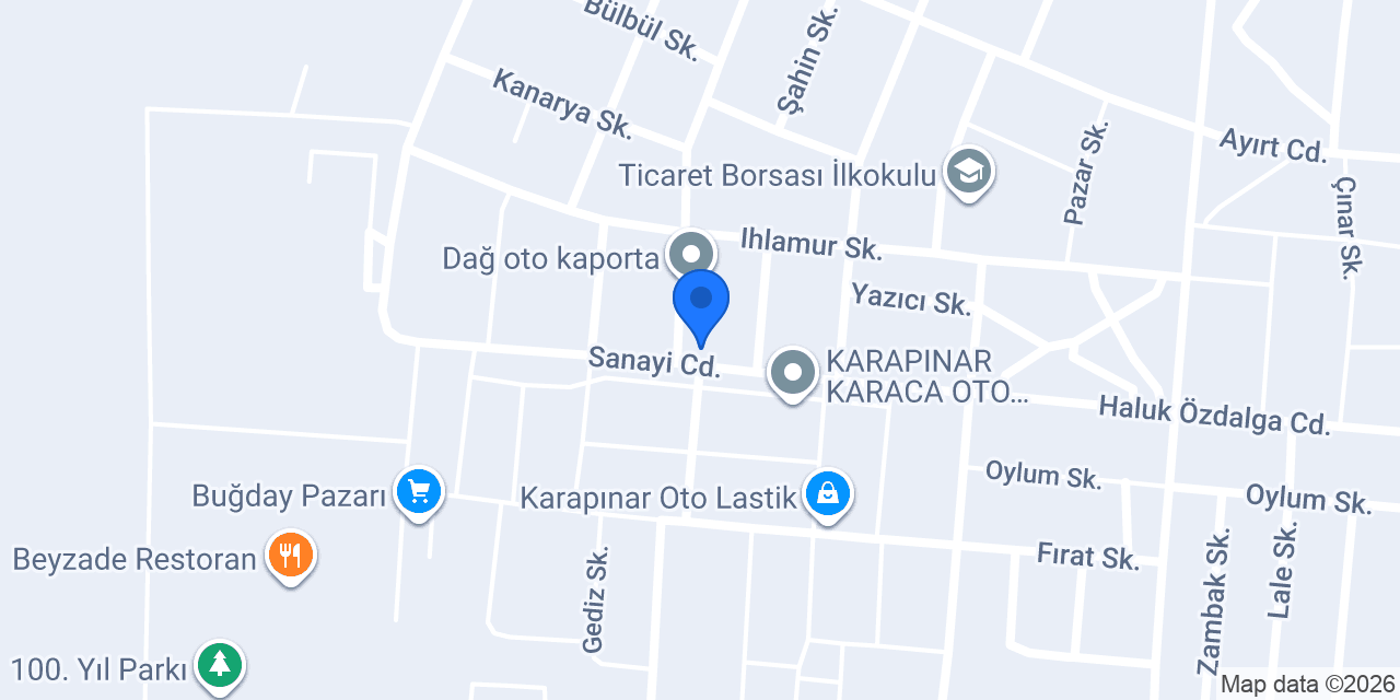 ORUÇ TARIM LTD. ŞTİ. konumu