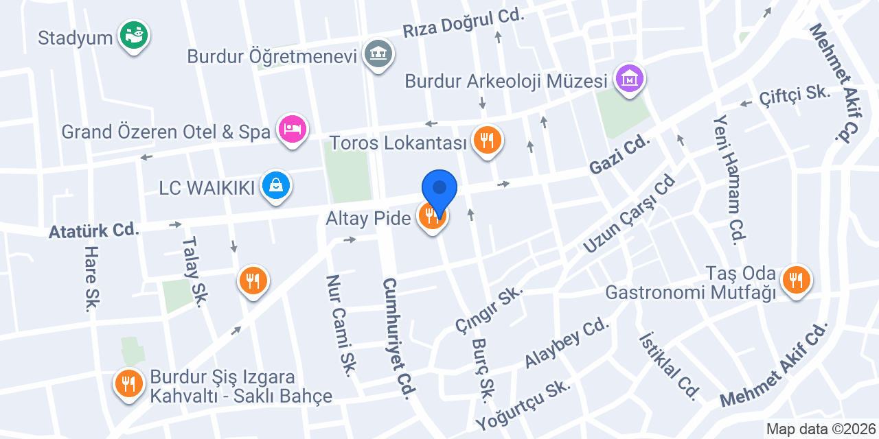 Uzman Diyetisyen Şule Çakır konumu