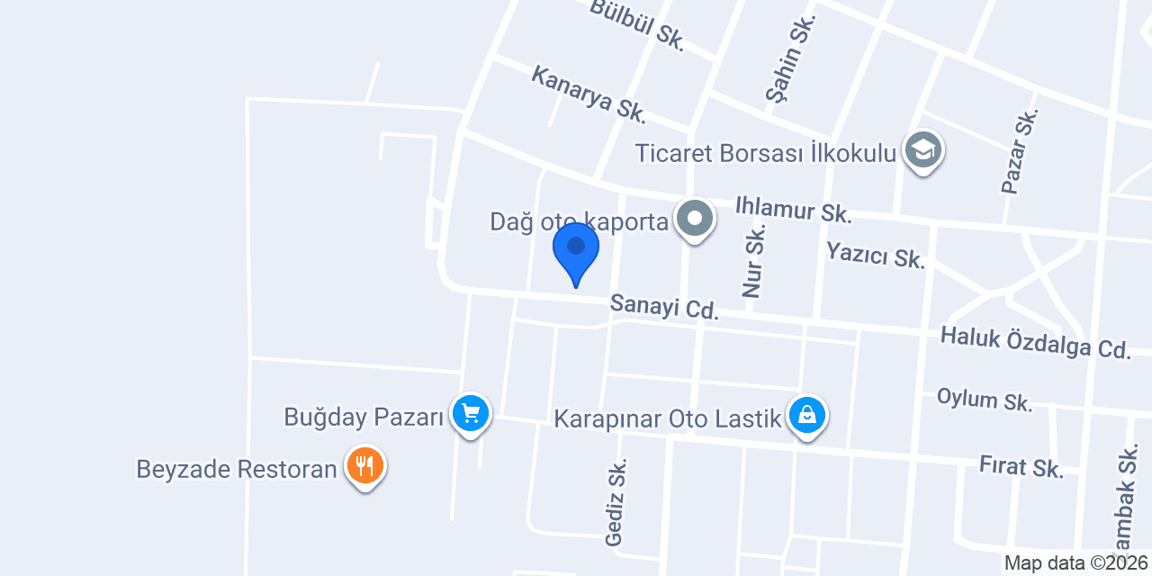 Sanayi Fırını konumu