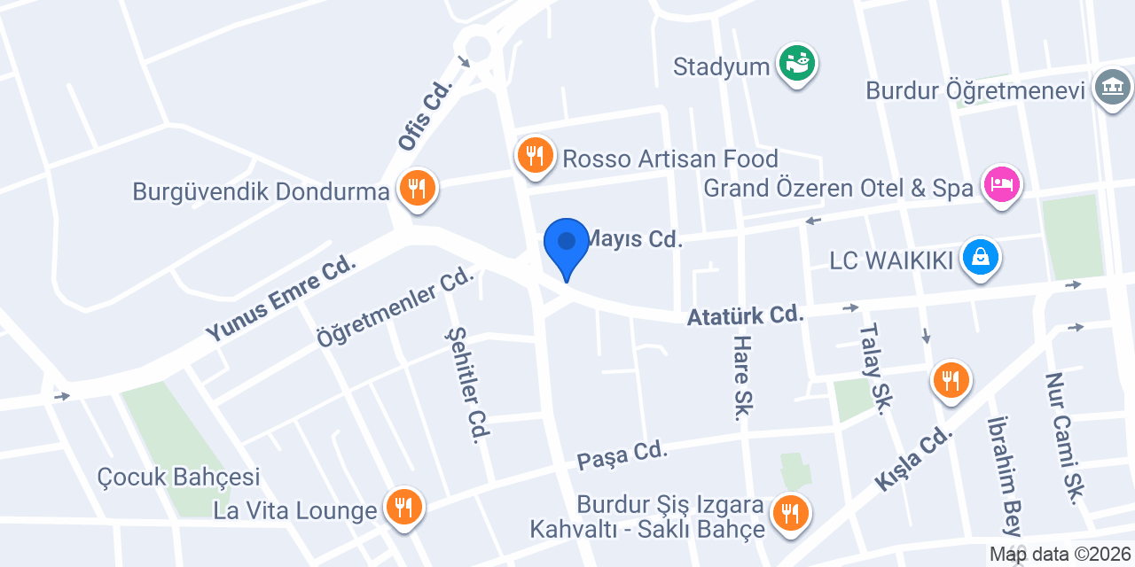Zinet'in Mutfağı konumu