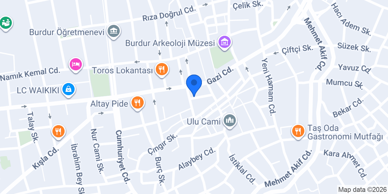 Uğur Türkay Ticaret konumu