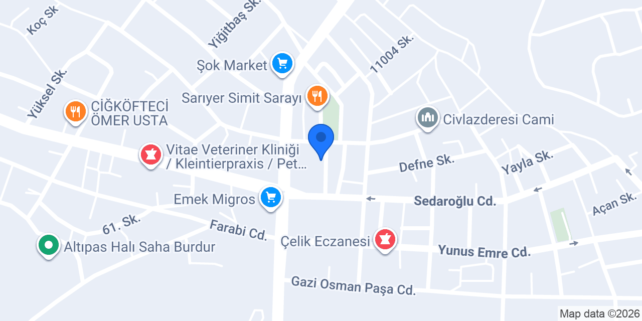 Seçilmiş Temizlik Burdur konumu