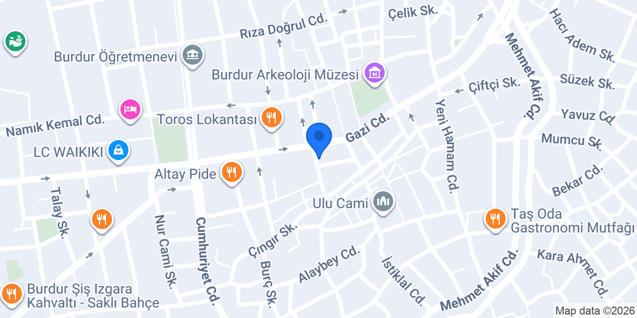Yayla Pide Kebap Salonu konumu