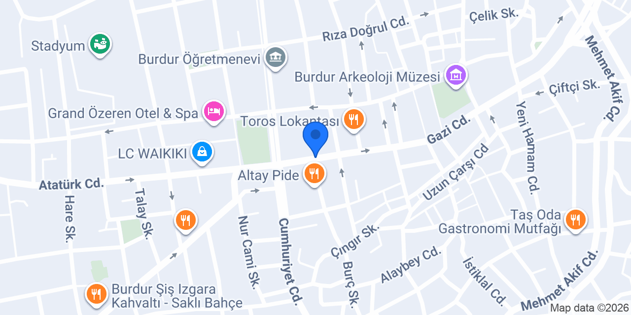Güven Eczanesi konumu