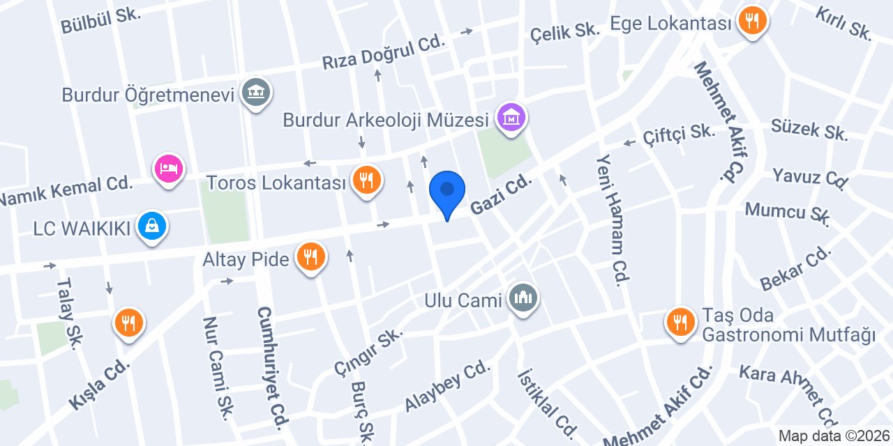 Doğan Eczanesi konumu