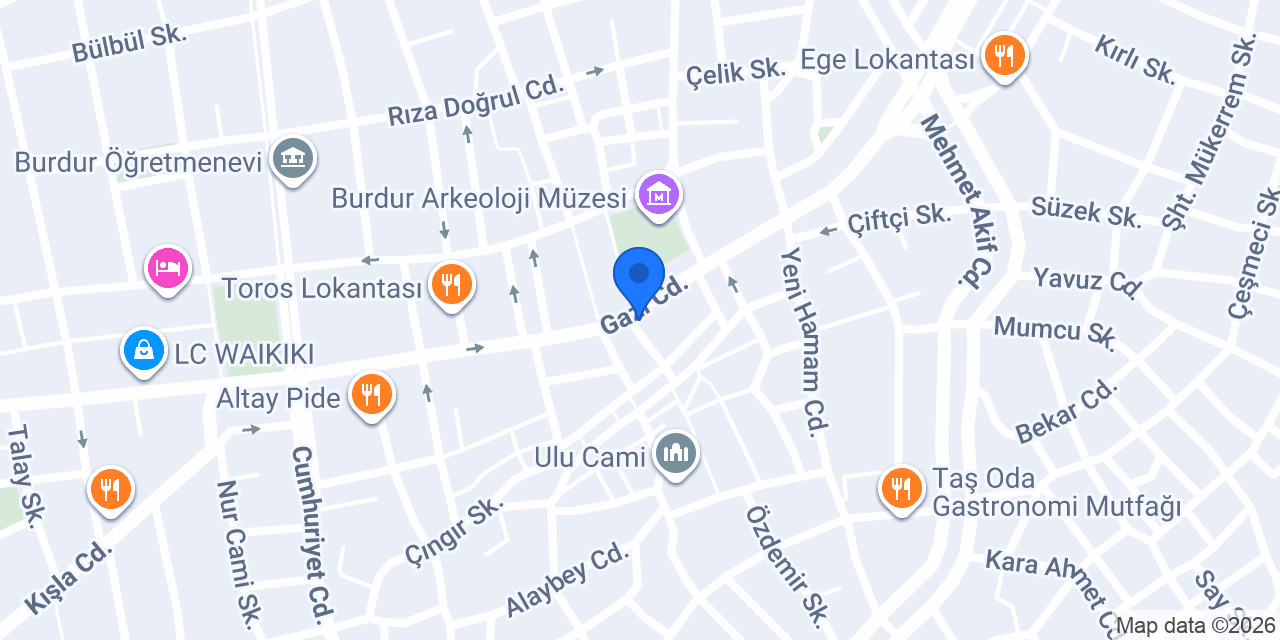 Akın Sarraf konumu