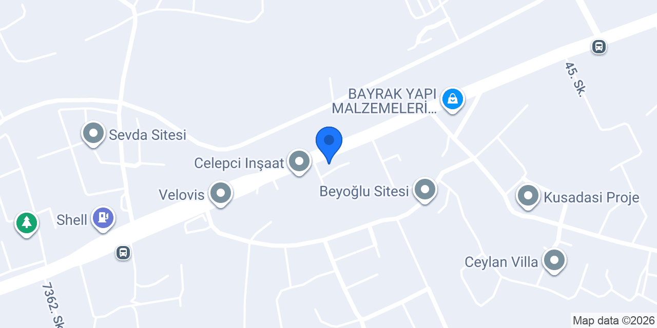 Uzuner Yapı Market konumu