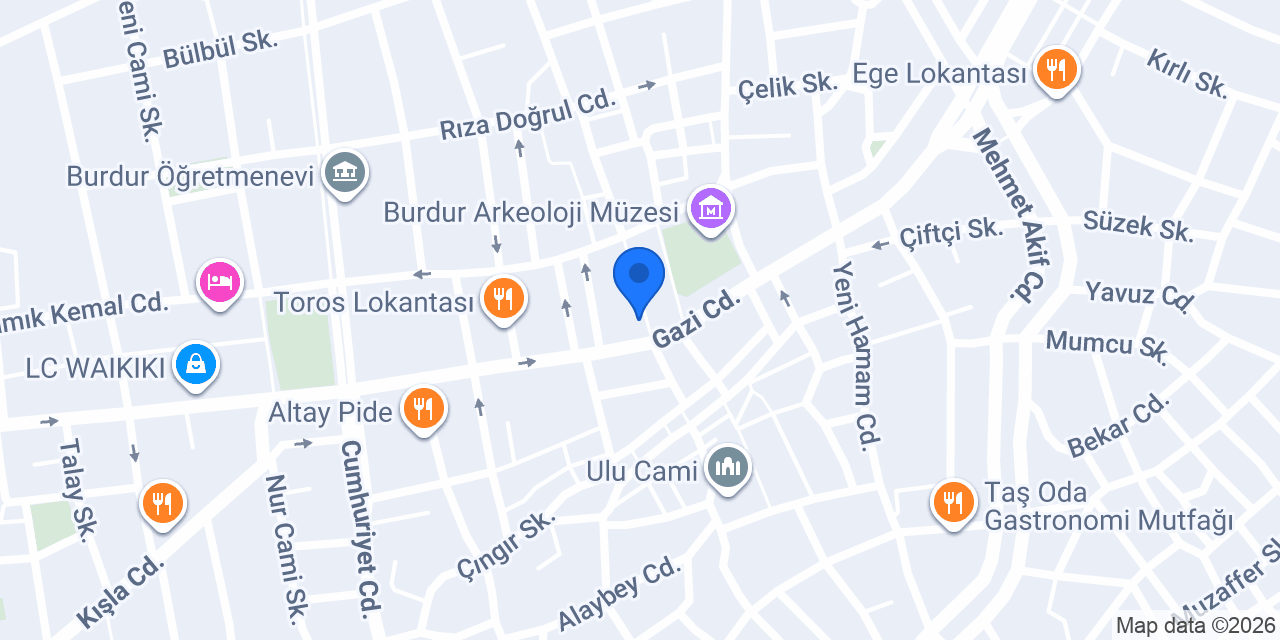 ÖZALP MİMARLIK konumu