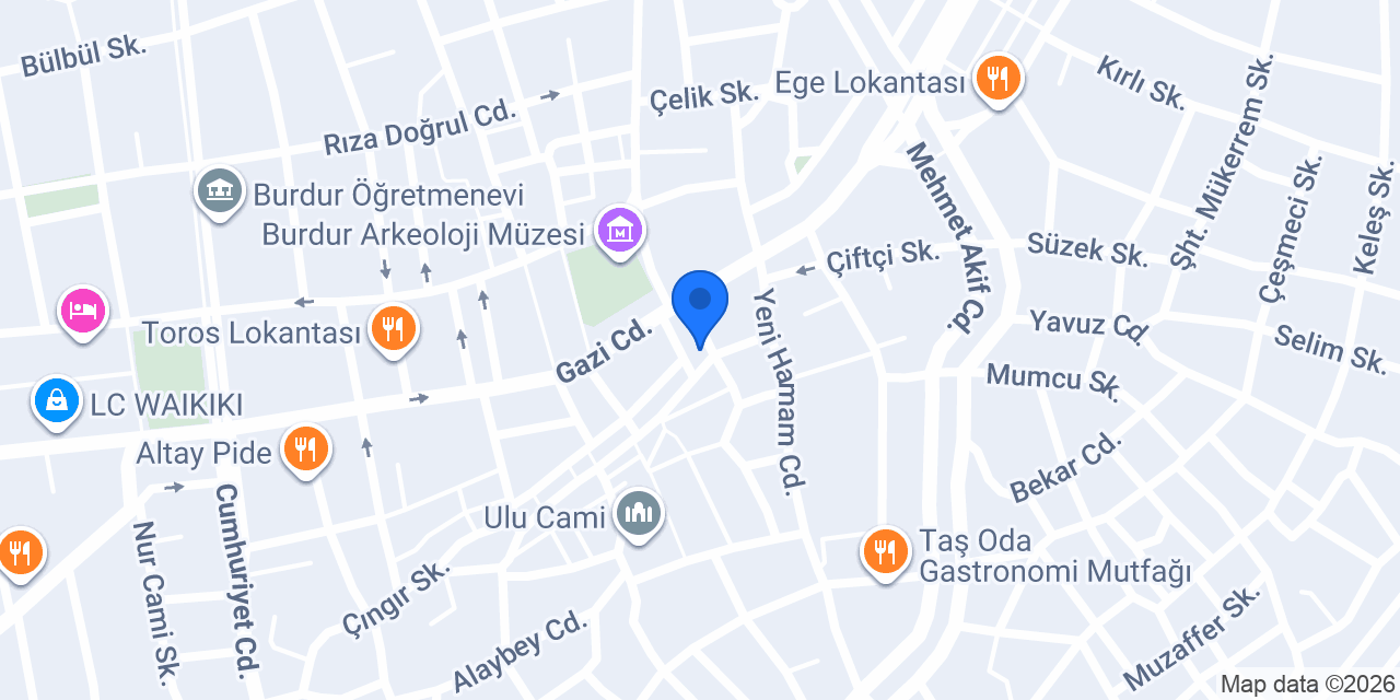 Global Emlak konumu