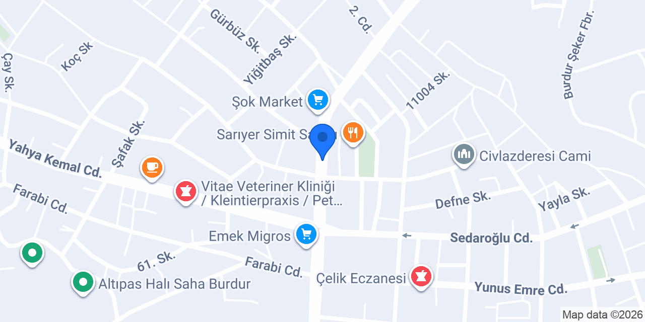 BURDUR KAĞAN EXPRESS YOL YARDIM konumu
