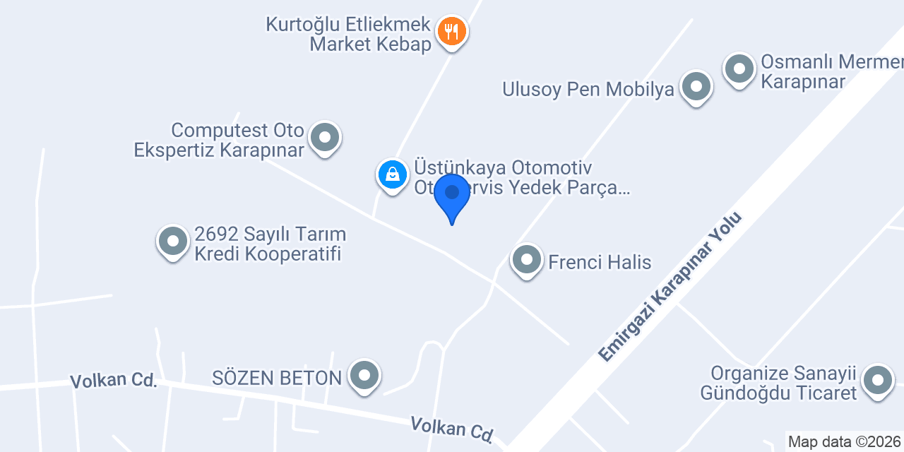 AYDINLI OTOMOTİV konumu