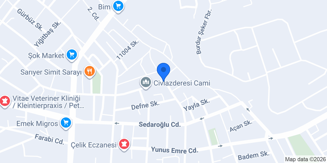 Yörük Hafriyat konumu