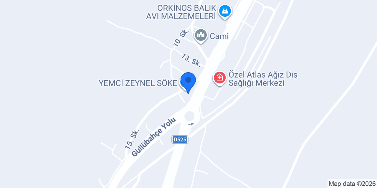 YEMCİ ZEYNEL SÖKE konumu