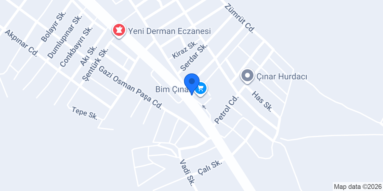 Jet oto lastik konumu