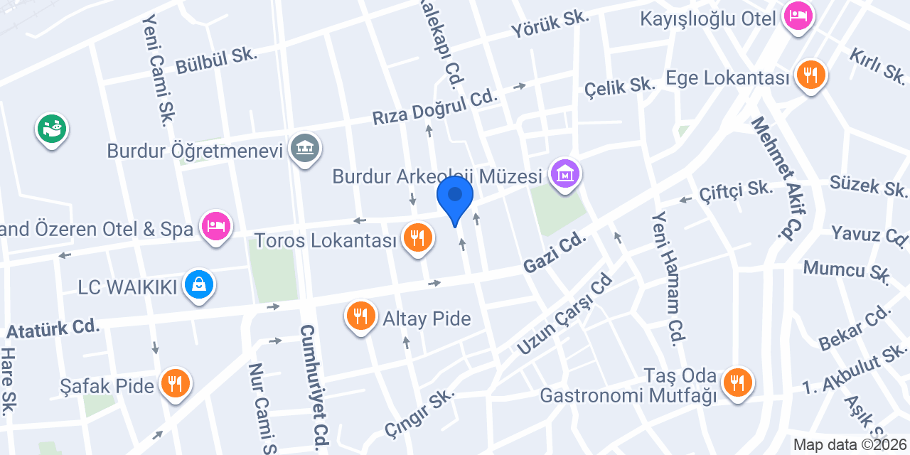 Mikronet Bilgi İşlem Merkezi konumu