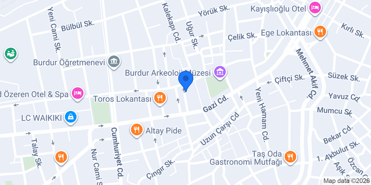 Buse Yoran Avukatlık&Danışmanlık konumu