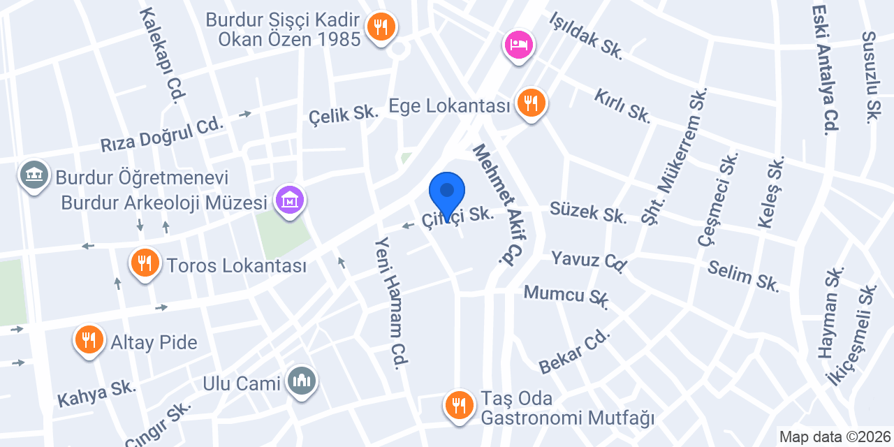 Belde Mobilya & Döşeme konumu