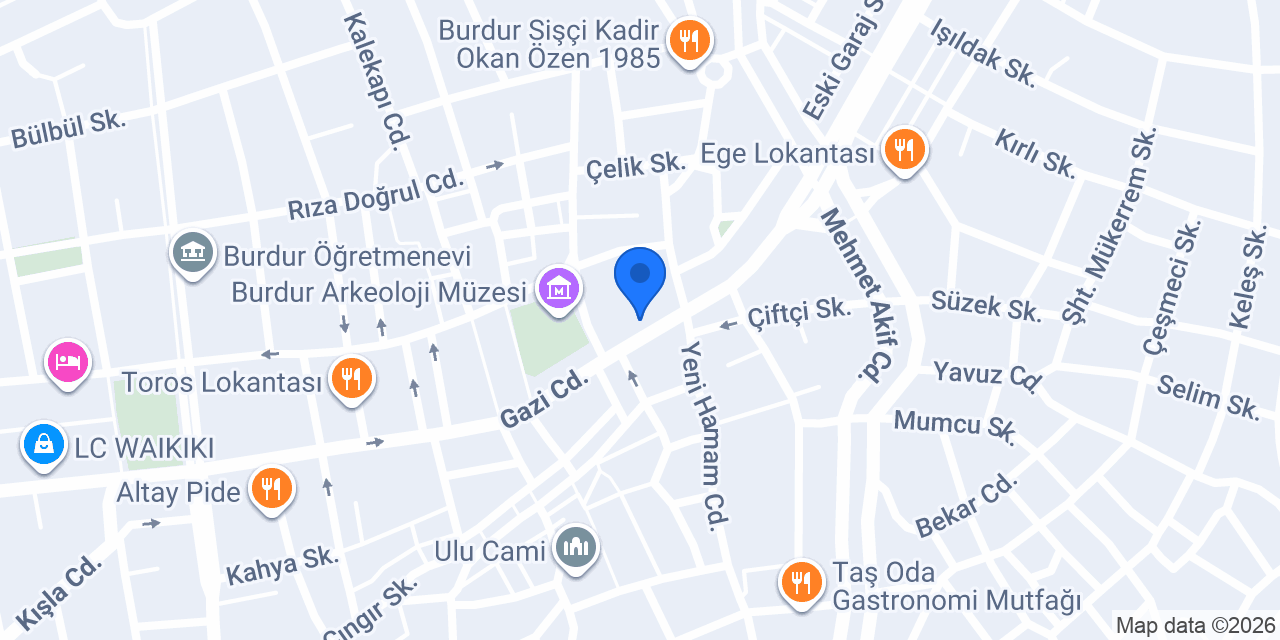 Kamil Koç konumu