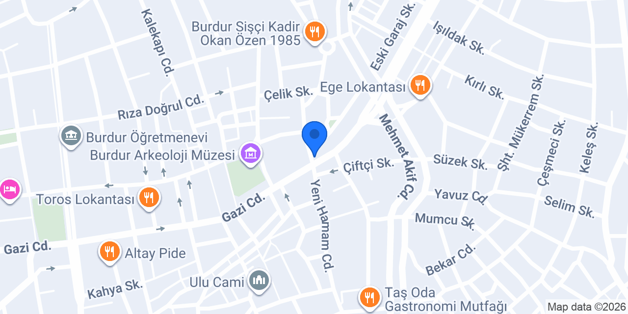 Özeren 1 hotel konumu