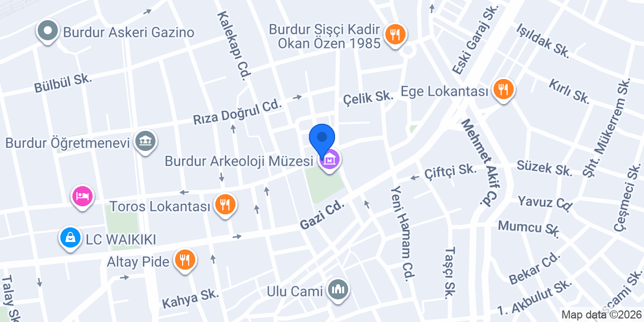 BURDUR NAKLİYECİLER EVDEN EVE AMBAR HAMBAL konumu