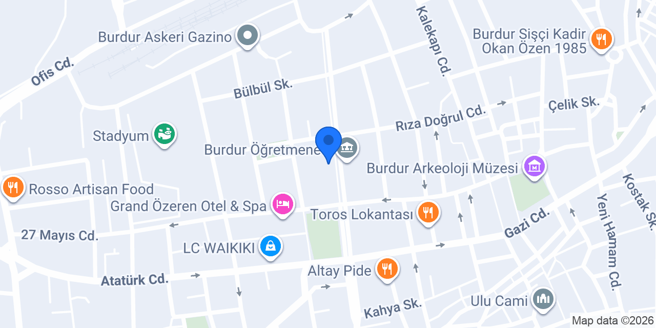 Öncü Döner konumu
