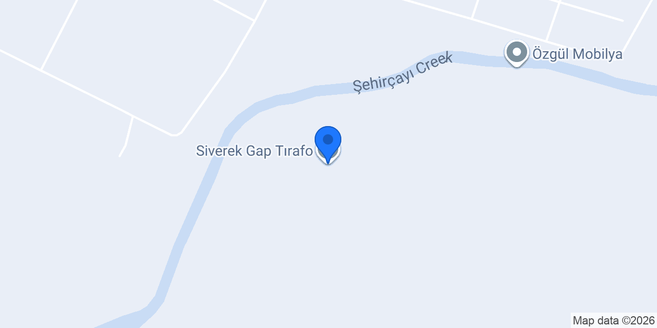 Siverek Gap Tırafo konumu