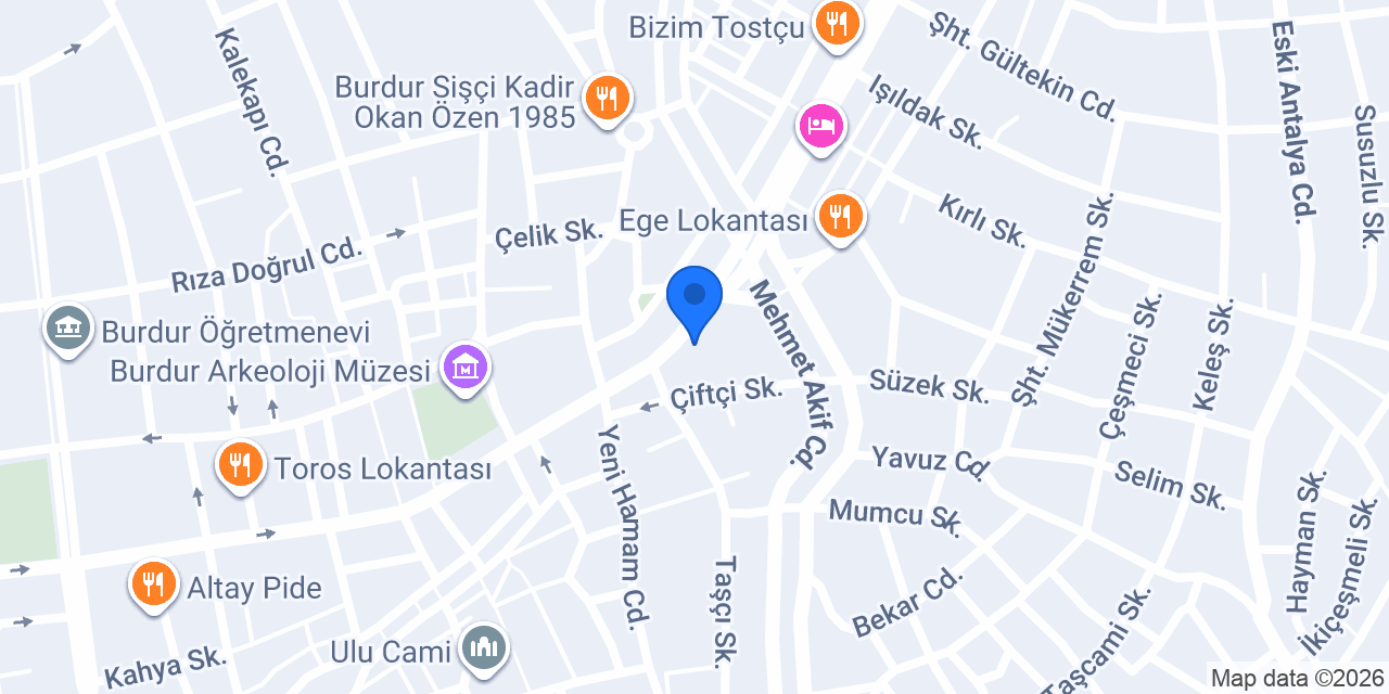 İlbey Optik konumu