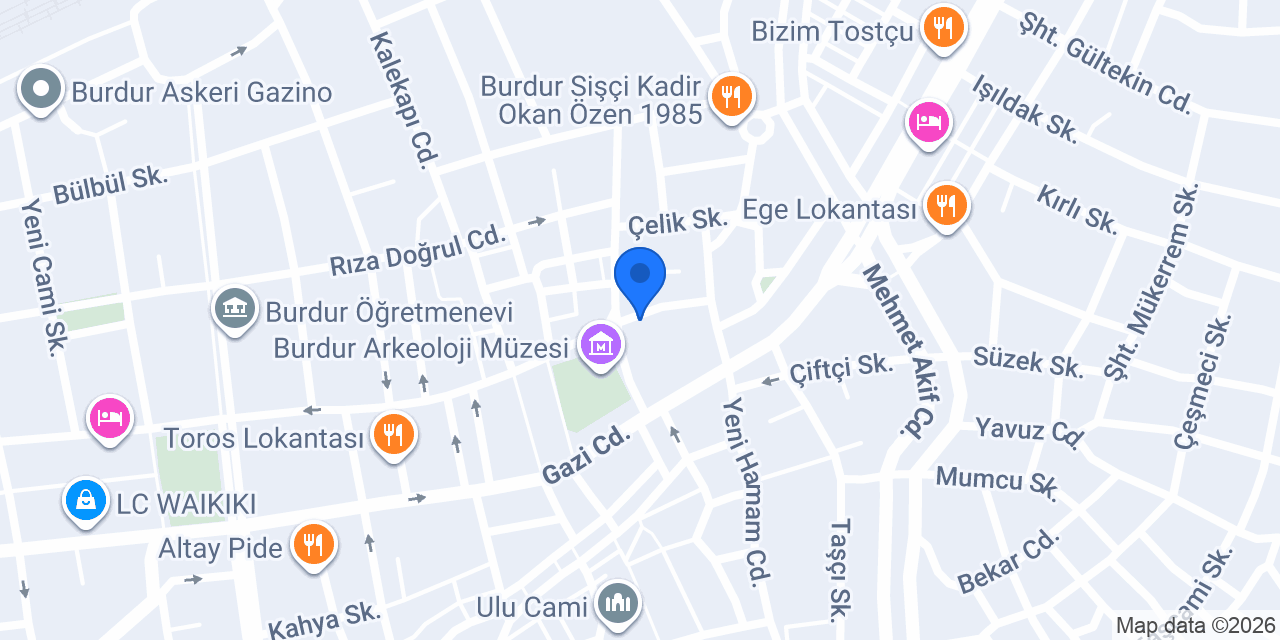 SERKAN TİCARET konumu