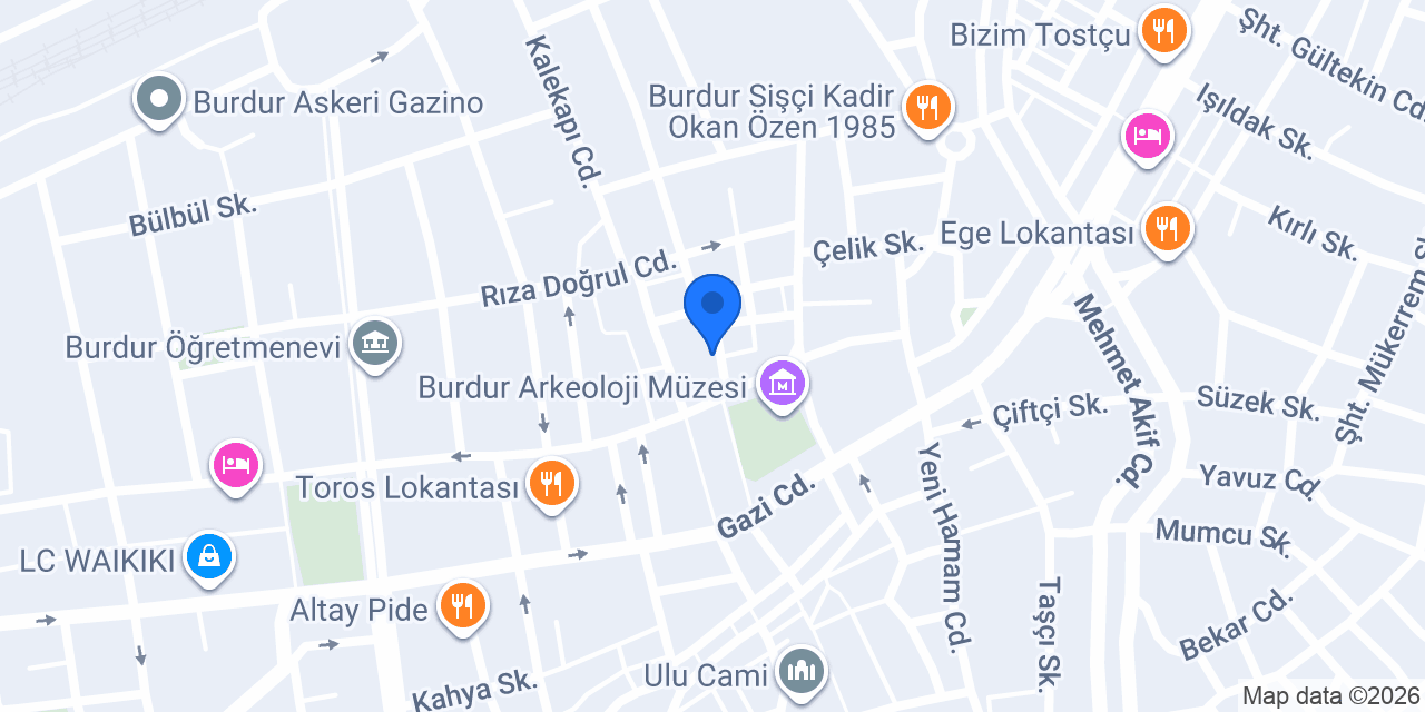 Gediz Mimarlık konumu