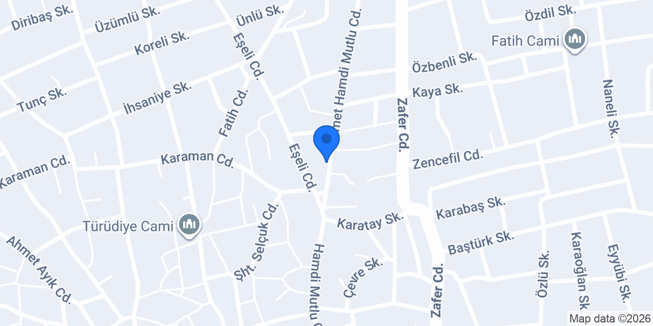 Üner Ticaret konumu