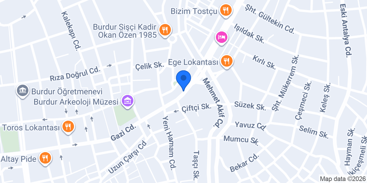 Yıldız Optik konumu