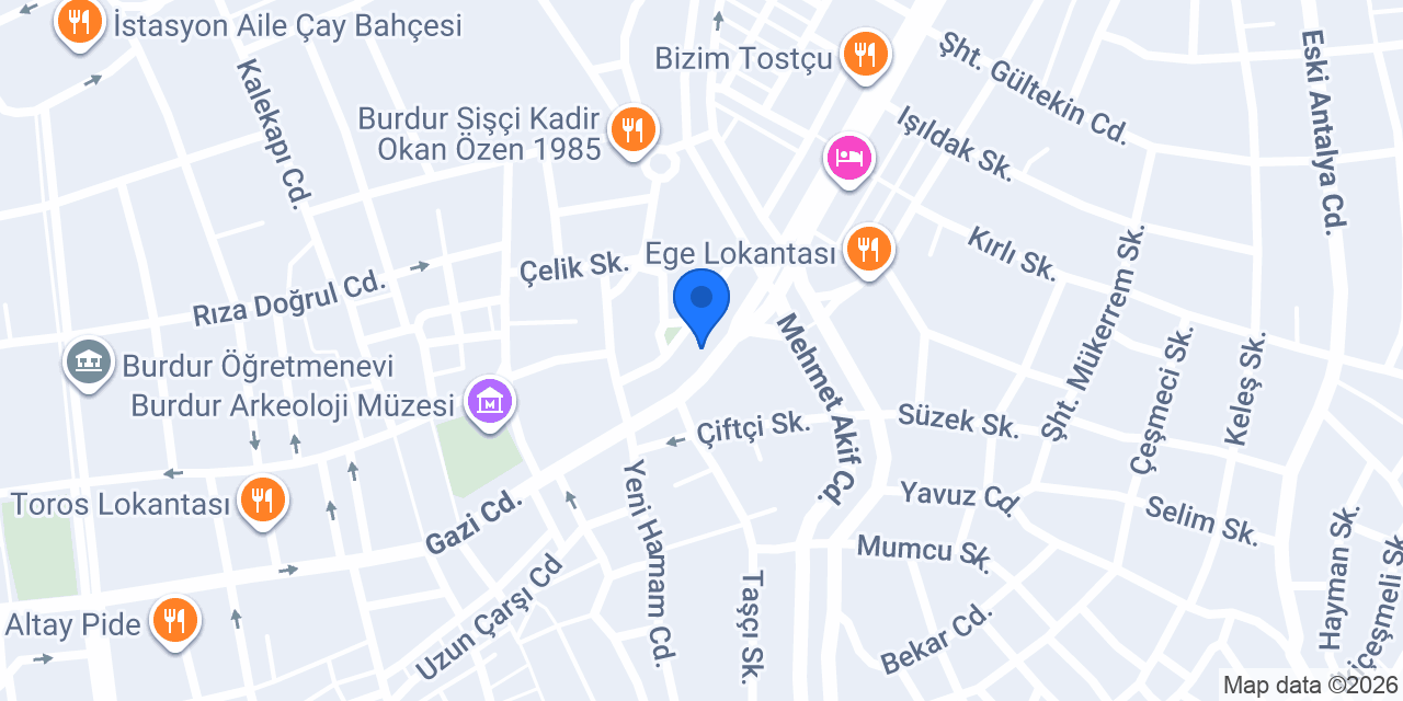 Cem Özalp Optik konumu
