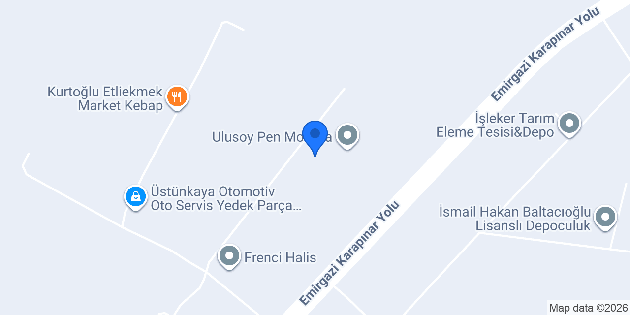 Güven metal karasör konumu