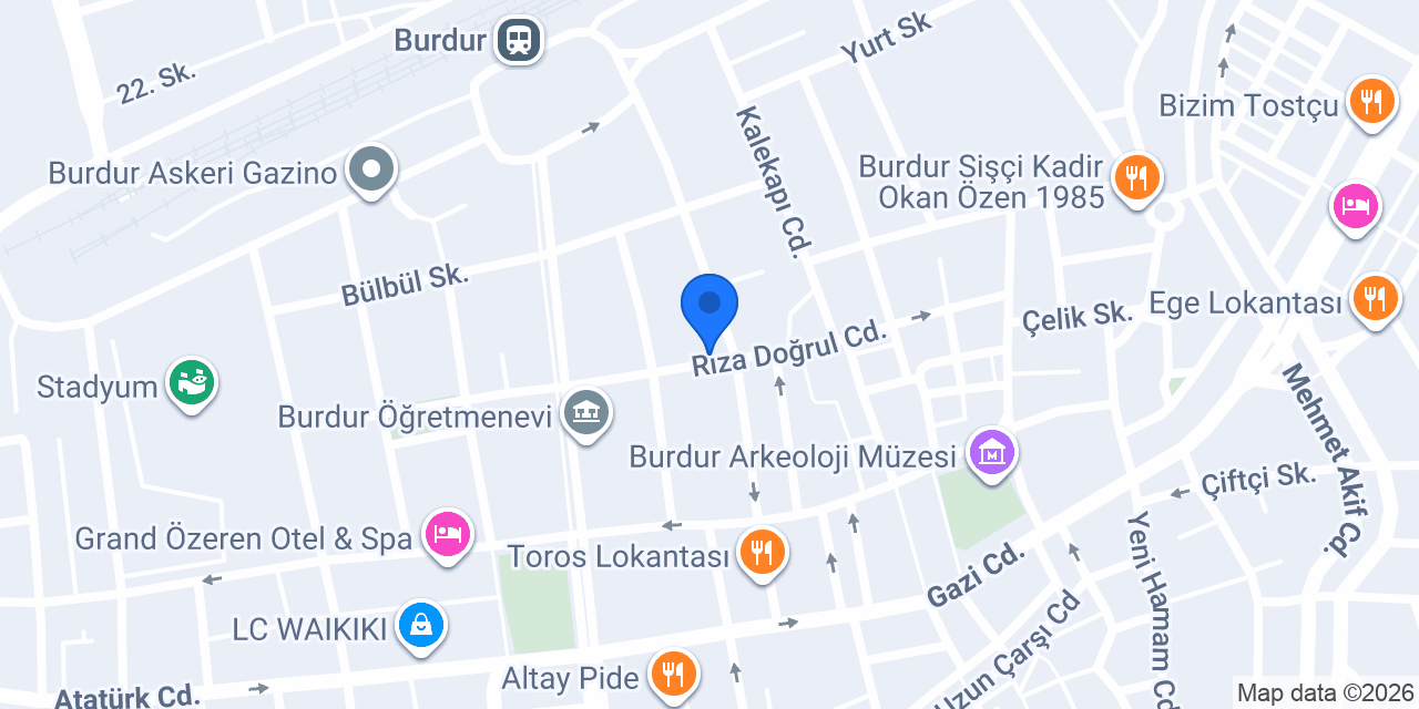 باب الشفاء .BAB.I ŞİFA konumu
