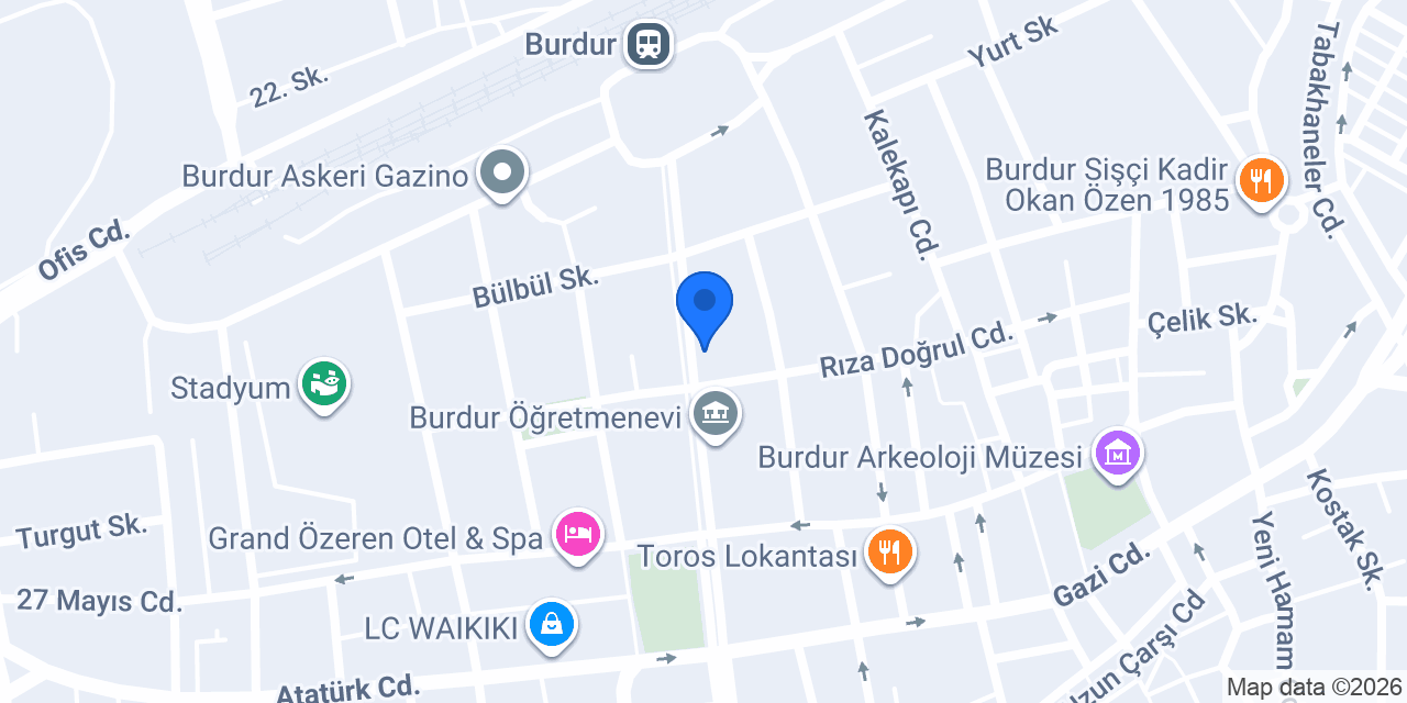 Özeren 2 Hotel konumu